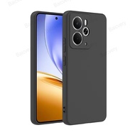 Black Soft Protective Case For OPPO Realme 14 5G RMX5075 / RMX5070 Realme 14T 5G RMX5078 Silicone Co