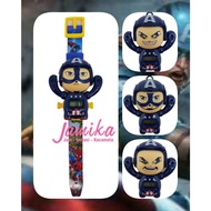 (Can Change Face 4 Expressions) Digital Children's Watch / Watch Face Change