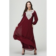 Islamic clothing wholesale plus size muslim dress abaya in dubai kaftan Long Malaysia Abayas #CL171203W10 - intl