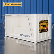 JDEE กล่องใส่โมเดล ตู้โชว์โมเดล กล่องใส่ art toy กล่องเก็บโมเดล พร้อมไฟ LED โชว์ของเล่น