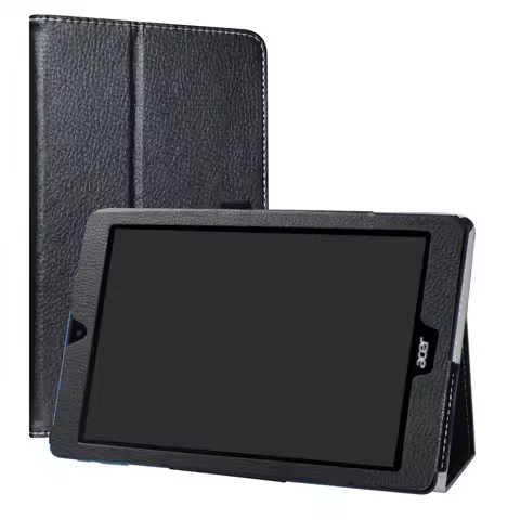Case For 9.7" Acer Chromebook Tab 10 Tablet Folding Stand PU Leather Cover with Magnetic Closure