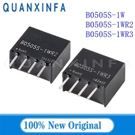 2PCS B0505S-1W B0505S-1WR2 B0505S-1WR3 DC-DC isolated unregulated power module 5V SIP package in sto