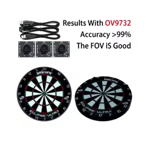 OV9732 USB Camera Module 1080p 1/4 Sensor 100 Degree 30FPS 2M/1M Cable NO Distortion,Compatible For 