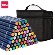 Deli Twin Tip Alcohol Marker Painting Manga Sketching Markers Art School Supplies Permanent Maker