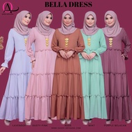 BELLA DRESS (SIZE S - 3XL)