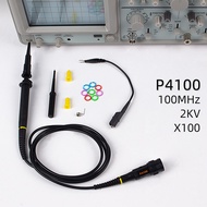 สายวัด ออสซิลโลสโคป สายสโคป อย่างดี P4100 Oscilloscope probe 100MHz 200V หรือ High Volt 2000V