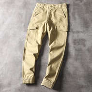 Genuine UNIQLO Handsome Tooling [dongji U Family] Mens Spring New Fashion Joker Cotton Harness Overa