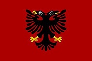magFlags Large Flag Albania from 1920 to 1926 | landscape flag | 1.35m² | 14.5sqft | 90x150cm | 3x5f