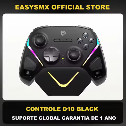 EasySMX D10 Wireless Gamepad Bluetooth Game Controller Compatible with PC/Switch/Phone/Steam, TMR St