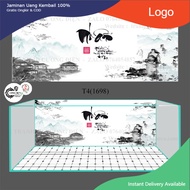 3d Glue Decal Painting, Aquarium Fish Tank Sticker, Arowana Fish Tank (Back Sticker Painting)