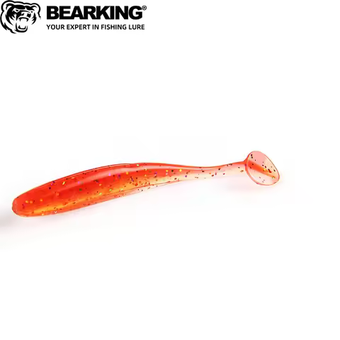 Bearking Easy Shiner Fishing Lures 50mm 75mm 100mm Wobblers Carp Fishing Soft Lures Silicone Artific