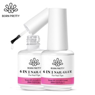 BORN PRETTY 6 In 1 Nail Glue Blooming Gel Nail Strengthener Extension Gel Peel Off Easily Glue Gel N