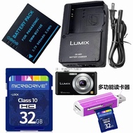 Suitable for Panasonic DMC-FS6 FS25 FS15 FH1 FH3GK Camera Charger+Battery+32G Memory Card