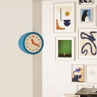 Creative Corner Wall Clock Simple Clock Retro Yin Yang Wall Corner Clock Wall Watch Home Decoration 