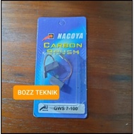 MESIN Bostel Nacoya Gws 7-100 plated Carbon Brush for bosch engines