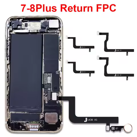 JC Fingerprint FPC Flex Cable For iPhone 7 7P 8 8P Plus Menu Keypad Home Return Button Fingerprint F