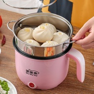 ST/🌊Dormitory Students Pot Rice Cooker Small2People Cook Rice Electric Caldron Electric Chafing Dish Mini Instant Noodle