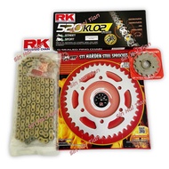 520 RK ORING STT SPROCKET R25 Yamaha Sprocket Sets With RK 520 Oring Chain Japan