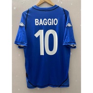 03-04 Brescia BAGGIO Top Quality Home Away Retro Soccer Jersey custom T-shirt Football Jersey