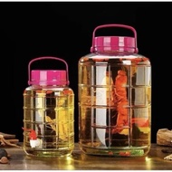 Glass Wine Pitcher 2 liters, 3 liters, 5 liters, 8 liters, 10 liters, 12 liters, 16 liters, 20 liter