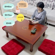 J-H/#Korean Style Kang Table Folding Korean Dining Table Folding Table Eight-Immortal Table round Ta