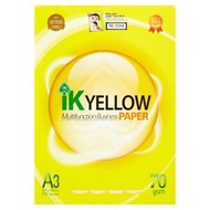 LUCKY STAR YELLOW A3 PAPER (70GSM)