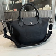 *SHIHNA名牌精品* LONGCHAMP Le Pliage Energy 黑色手提包 S號