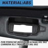 Car Sunvisor Vanity Sun Visor Mirror Assembly for 981 982 911 TRAGA GT3 991 992