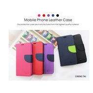 BenQ F5 Two-Color Dragon Book Case Classic Contrast Color Leather Side Flip Protective Can Stand For