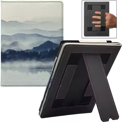 Case for 6 inch Onyx Boox Poke 5/Poke 5S (2023 Released) Cover with Auto Sleep/Wake Double Hand Stra