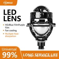 K59 Kanta Dwi-LED 3 Inci Lampu Depan Kereta LED Tidak Kerosakan Universal 55W Kuasa Tinggi Diubahsua