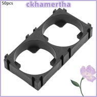 CKHAMPH 50pcs Lithium Battery Bracket, Shockproof Design Fixed Connection Clip Battery Pack Holder, 
