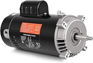 FAHKNS UST1202 Pool Pump Motor - 2HP Single Phase Pump Motors，Square Flange/Round Flange，56J Frame，3