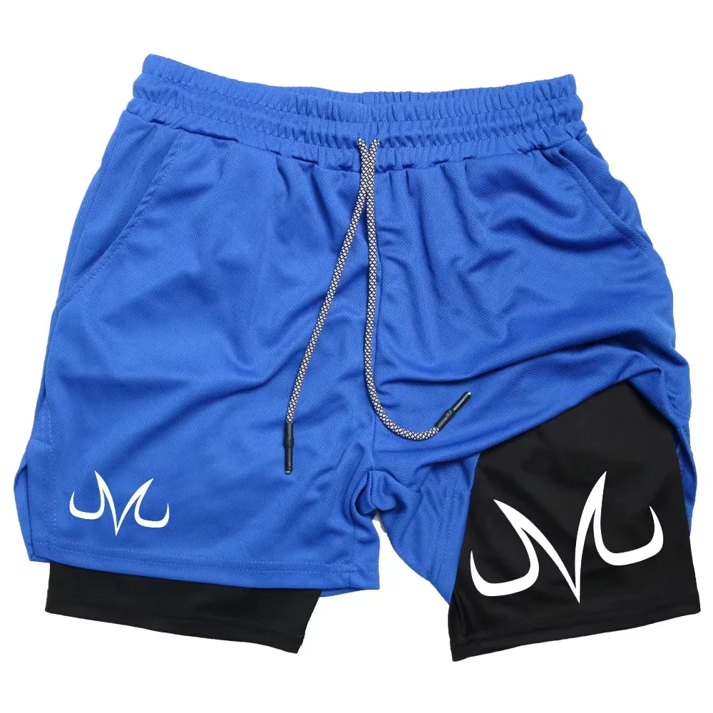 Anime Shorts Personalized Printed Mens Casual Sports Shorts Fitness Running Comfortable Summer Mesh