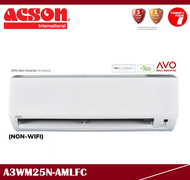 [ Delivered by Seller ] ACSON 2.5HP A3WM25N AVO Non-Inverter Air Conditioner / Aircond / Air Cond R32 A3WM25N-AMLFC (A3WM25N/A3LC25C)