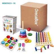 OrecaBox - Educational Toys for baby months 9 - 10