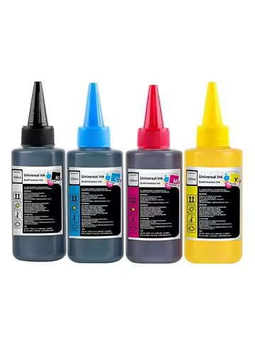 Universal Dye Ink Refill Kit Compatible Ink for Canon HP Brother Epson Inkjet Printers and Ink Tank 
