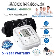 Electronic Blood Pressure Monitor Set Automatic Accurate Digital BP Monitor Without Voice Function