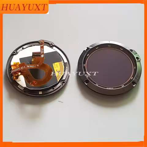 For GARMIN Fenix 6 Pro solar 47mm LCD Screen Black LCD Panel Adventure es Parts Repair