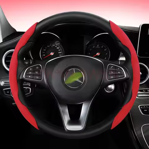 Suede Steering Wheel Cover for Bmw 1 Series E81 E82 E87 E88 F20 F21 F52 F40 Car Accessories