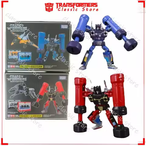 Transformers Toys Masterpiece Series MP15 Rumble MP16 Frenzy KO Edition Classic Action Figures Cyber