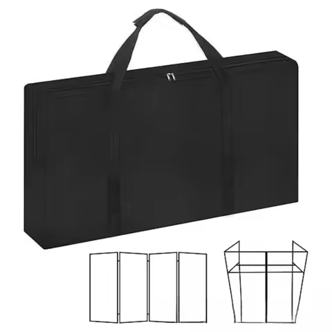 Oxford Cloth For DJ Facade Booth Carrying Bag for Table Stand Dustproof Storage 120L 13W 58H CM Wate