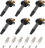 Ignition Coil Pack and Iridium Spark Plugs for 3.5 EcoBoost V6 F150 F-150 Flex Taurus Explorer Linco