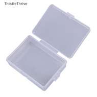 ️TT ️ 9cm*6.5cm*3cm Transparent Plastic Storage Box Clear Square Multipurpose PH