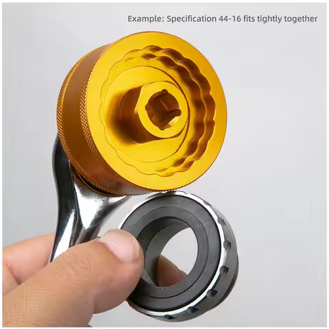 AXI Bike 5 in 1 Bottom Bracket Remover Tool 39/40.5/44/46/49mm Bike Installation Repair Wrench BBR60