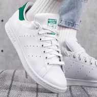 HITAM PUTIH HIJAU Adidas STAN SMITH Men's And Women's sneaker Shoes, The Latest Imported premium Leather Material, Soft, Lightweight, Flexible, Not Easy To Tear, full Color, Plain White list, Green Black