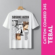 Aizen Bleach Distro Anime T-Shirt