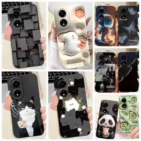 For Honor X5 Plus HonorX5 Phone Case Soft Matte Silicone Capa Huawei Honor X5Plus Funda Goothic Styl