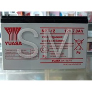 Aki baterai kering MF battery Yuasa 12v 12 volt 7Ah 7 Ampere