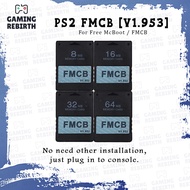 PS2 FMCB Free McBoot Card V1.953  for PS2 Memory Card OPL MC Boot